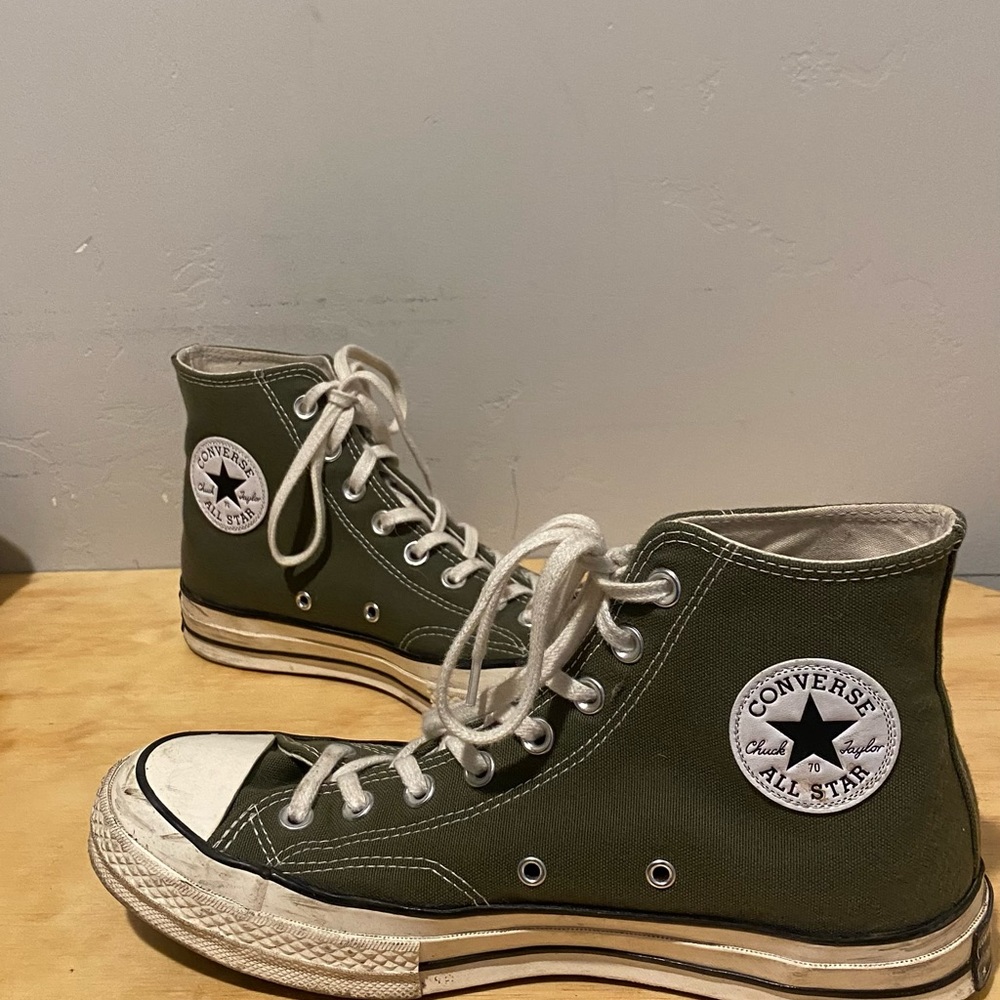 Dark green Chuck 70s converse